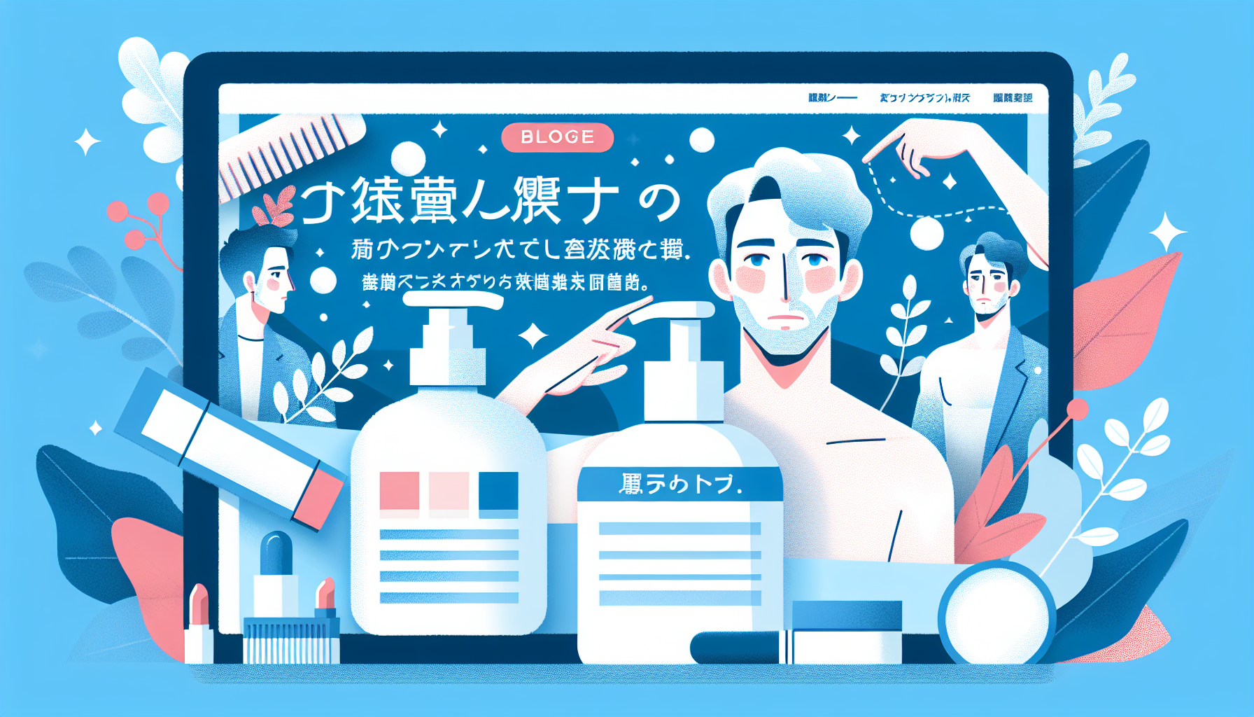 メンズスキンケア始め方｜コンプレックスから自信へ